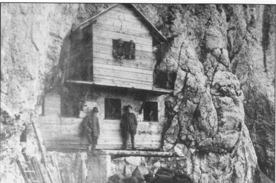Originalfoto der Hütte